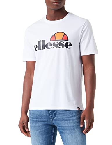 ellesse Men S/S T-Shirt, Optical White, M