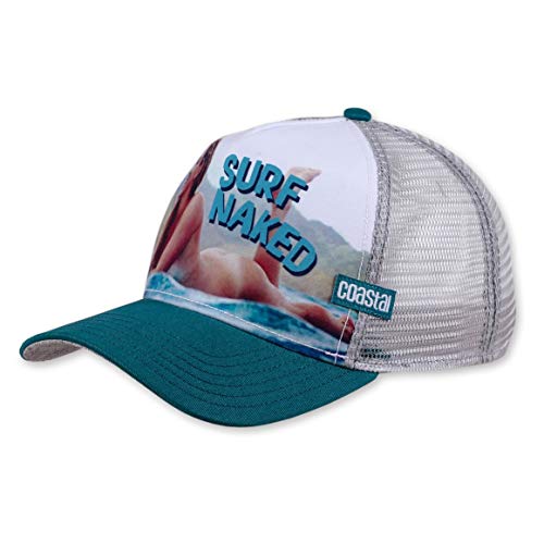 COASTAL - Surf Naked II (petrol/grey) - High Fitted Trucker Cap