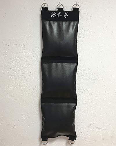 TAO Stanz-Wandtasche Wing Chun Wandtasche Canvas und PU-Leder DREI Abschnitte Ziel Treffer (ungefüllt)