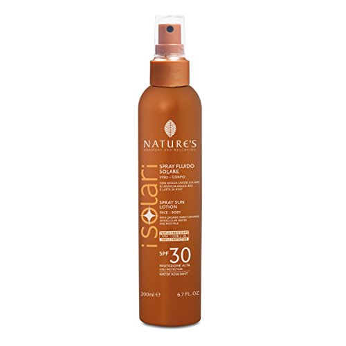 Nature's Sun Spray Lotion SPF 30, Face & Body, mit Orangen Fruchthydrolat & Aprikosenmilch 200ml
