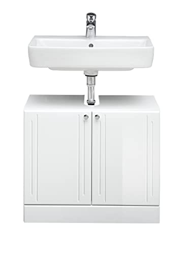 calmo2go Waschbeckenunterschrank weiß - weiß - Schränke > Badschränke > Waschbeckenunterschränke - Möbel Kraft