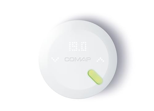 Comap QTW11-GW-CO-EU / L151002001 Thermostat, vernetzt, Smart Home, weiß, 105 x 105 x 25 mm