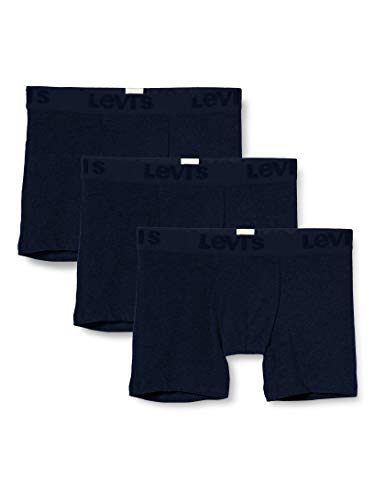 Levi's Mens Premium Men's Briefs (3 Pack) Boxer Shorts, Indigo, S (3er Pack)