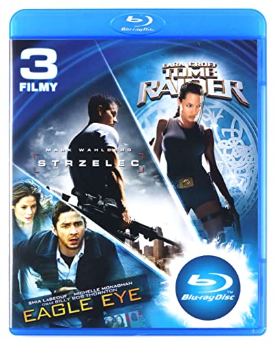 Tomb Raider / Strzelec / Eagle Eye [BOX] [3Blu-Ray] (Keine deutsche Version)