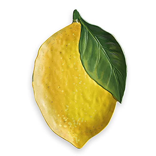 Epicurean Lemon Fresh Melamin Zitronenform Teller