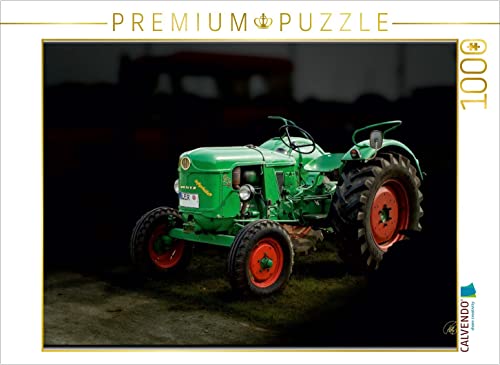 CALVENDO Puzzle Oldtimer Traktor Deutz 1000 Teile Lege-Größe 64 x 48 cm Foto-Puzzle Bild von Peter Roder