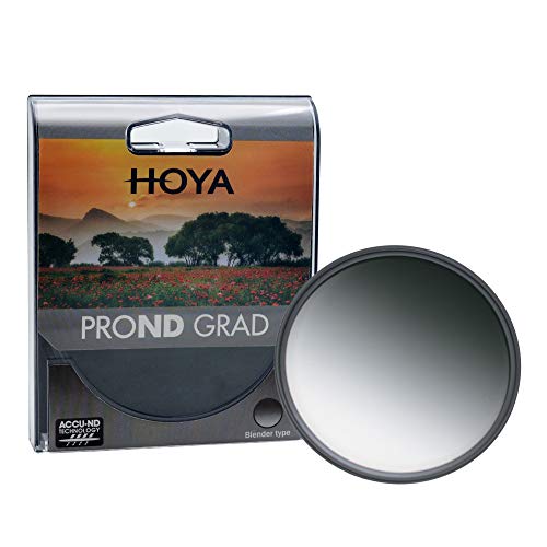 Hoya PRO ND Grad 16, 77mm Durchmesser, Korrektur von über- und unterbelichteten Bildbereichen, ideal für die Landschaftsfotografie