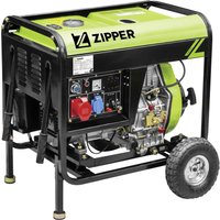 Zipper ZI-STE6700DH Stromerzeuger (Diesel), 740x500x620