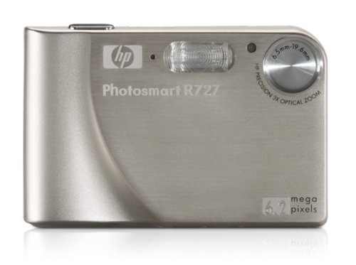 HP PHOTOSMART R727 Digitalkamera (6 Megapixel, 3-Fach Opt. Zoom, 32MB interner Speicher, SD-Karten Slot)