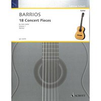 18 Concert Pieces: Vol. 1. Gitarre.
