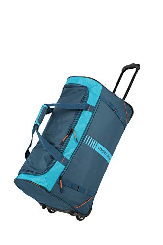 Travelite Basics Active Rollenreisetasche 70 cm Petrol/orange