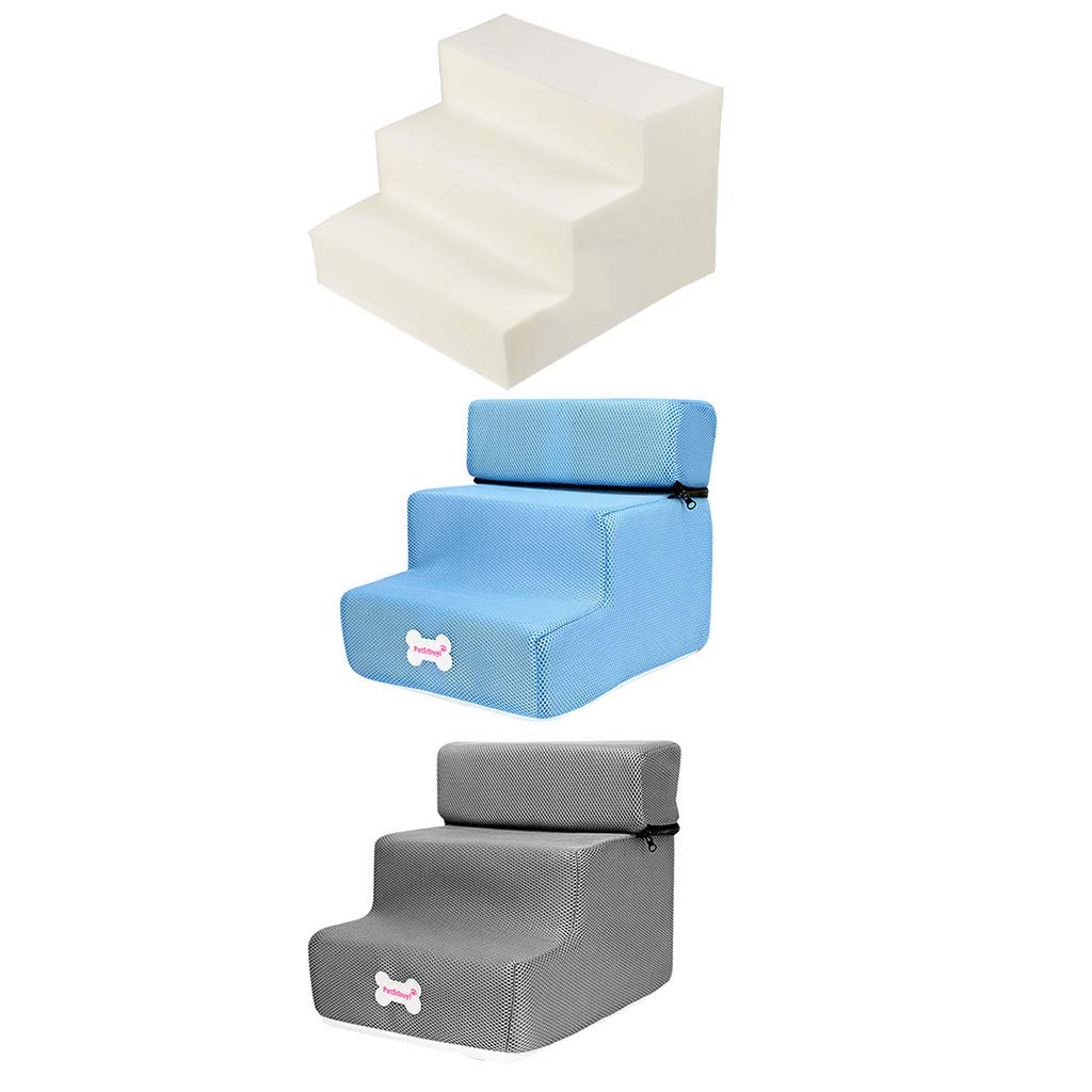 Yowablo Neue 3-Stufen-Mesh-Pet-Kombination mit Rutschfester Unterseite und Leiterabdeckung (Falte Größe:30 * 35 * 30cm,1D)