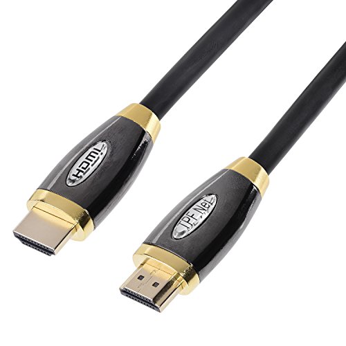 TPFNet 12,5m HDMI Kabel 2.0 Ferritkern, (vergoldete Anschlüssen und Metall-Abschirmung) High Speed, Ethernet, 4K, UHD, 3D, ARC