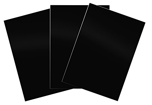 Pavo Einbanddeckel-Klarsichtfolie A4, PP-Folie, 0.40 mm, 100-er Pack, schwarz