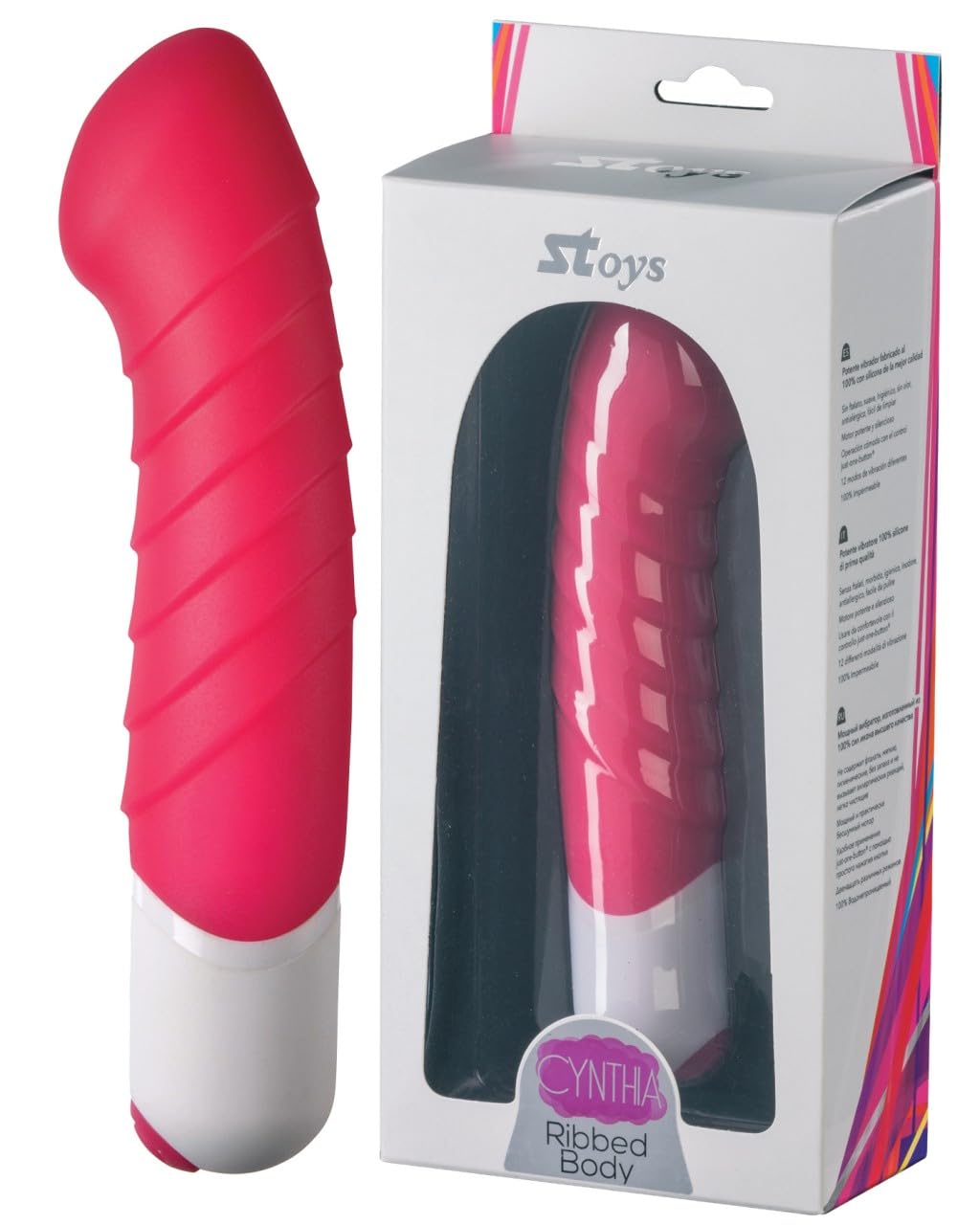 Stoys Vibrator Cynthia - pink, 1 Stück