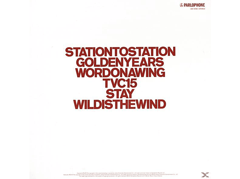 David Bowie - Station To (2016 Remastered Version) (Vinyl)