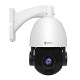 5MP HD PTZ IP Überwachungskamera 20X optischer Zoom, IP PTZ Kamera Outdoor mit intelligentem IR Nachtsichtgerät, Bewegungserkennung, Onvif Hikvision kompatibel, wetterfest