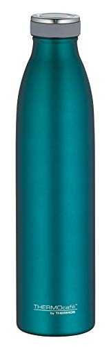ThermoCafé by THERMOS 4067.113.075 Thermosflasche TC Bottle, Edelstahl Graphic Black 0,75 l, 12 Stunden heiß, 24 Stunden kalt, BPA-Free