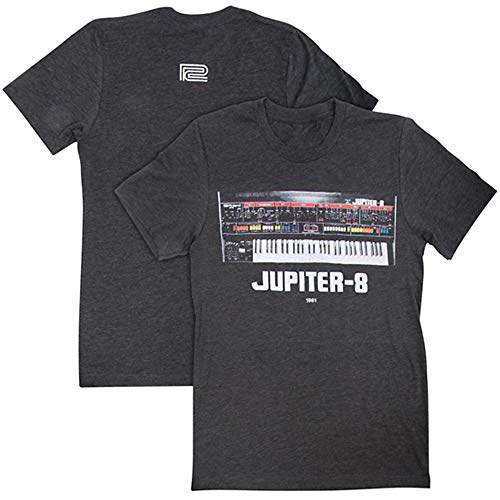 Roland JUPITER-8 Synthesizer T-Shirt, Größe 2XL