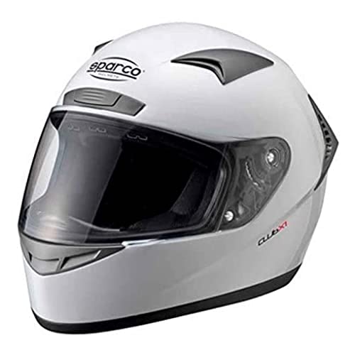 Sparco 0033190XS Helm Club X-1 Größe Xs Bi O, weiß