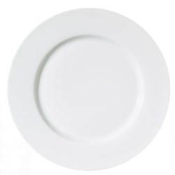 METRO Professional Teller flach Fine Dining, Porzellan, ¯ 27 cm, wei§, 6 StŸck