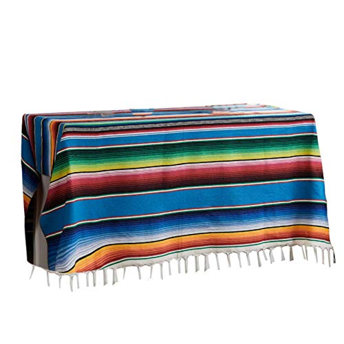 Colorful Mexikanische Tischdecke Decken Decke, Ethnischen Stil Stranddecke Tischdecke Für Mexikanische Party, Hochzeit, Outdoor-Dekorationen
