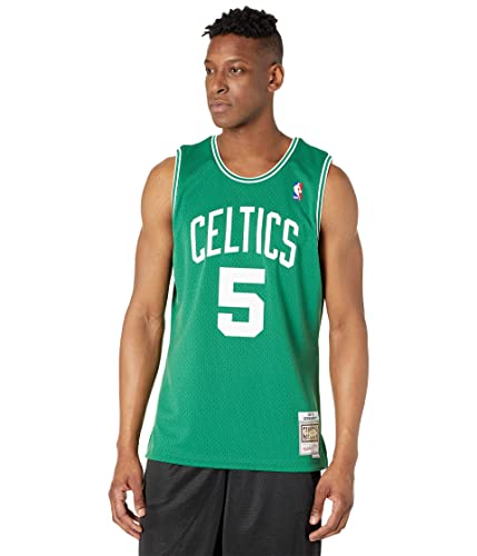 Mitchell & Ness Boston Celtics Kevin Garnett 2007 Road Swingman Trikot, Herren, Grün , Large