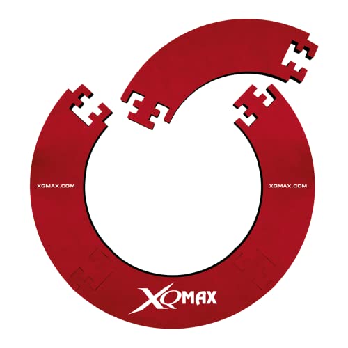 XQMAX Erwachsene Red Dartboard Surround, Rot, 1