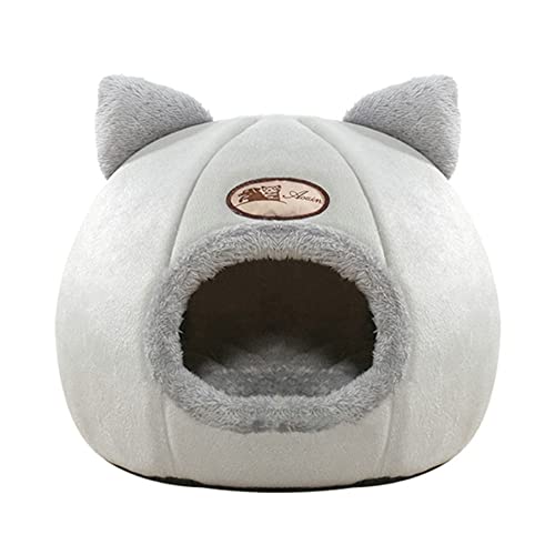 Tiefer Schlaf Komfort im Winter Katzenbett kleine Matte Korb für Katzenhaus Produkte Haustierzelt gemütliche Höhle Betten Indoor Katze Hund Haus (XL)