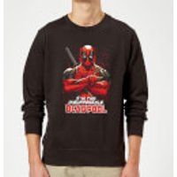 Marvel Deadpool Crossed Arms Sweatshirt - Schwarz - XXL - Schwarz