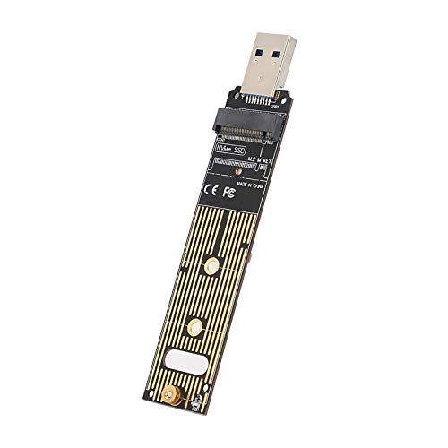 M.2 NVME zu USB Adapterplatine, Plug and Play M.2 NVME SSD zu USB Adapter für 970 Series/960 Series/ / /Crucial NVME SSD