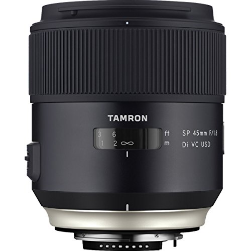 Ziel – Tamron SP 45 mm F/1.8 DI VC USD Nikon – Ersatzlinse 45 mm Standard Objektiv für Nikon , Schwarz
