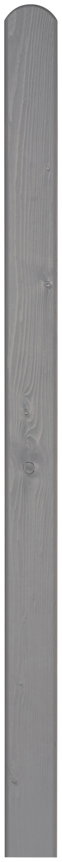 BM Massivholz Zaunpfosten, (Set, 2 Stück), Fichte, 9x9x150 cm