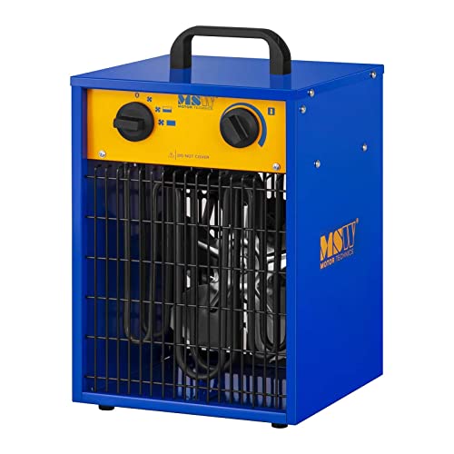 MSW Heizlüfter Elektroheizer mit Kühlfunktion MSW-CHEH-3300 (3.300 W, Temperaturbereich 0–85 °C, automatische Einstellungstemperaturfunktion)