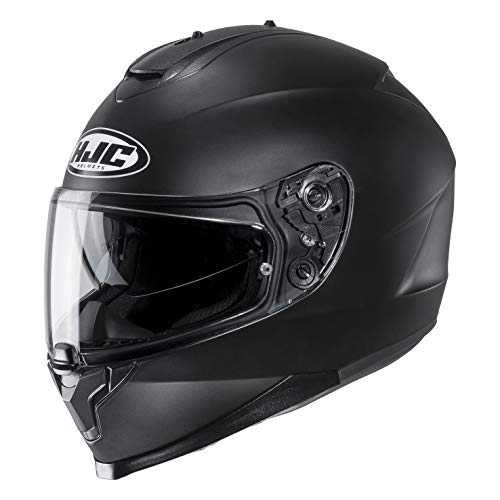 HJC 15107006 Motorrad Helm, Schwarz, XS