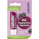 6er Pack - Labello Lipcare/Lippenpflegestift - Blackberry Shine - 4,8 g