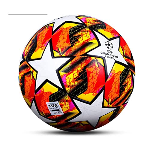 Champions League Fußball-Fans Fanartikel, Fußball-Liebhaber-Geschenk, reguläre Nr. 5 Ball, PU-Material, Geburtstagsgeschenk für Jungen