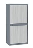 Terry, Jumbo 2900 UW, Schrank mit zwei Türen und 4 verstellbaren Einlegeböden, für innen und außen - 89,7x53,7x180 cm