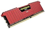 Corsair Vengeance LPX 8GB (1x8GB) DDR4 2400MHz C16 XMP 2.0 High Performance Desktop Arbeitsspeicher, Rot