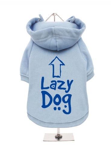"Lazy Dog" UrbanPup Hunde Sweatshirt (blau/blau)