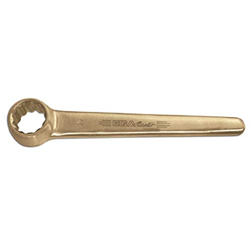 EGA Master 77176, Single Ende Ring Schlüssel 82 mm nicht glänzend cu-be.