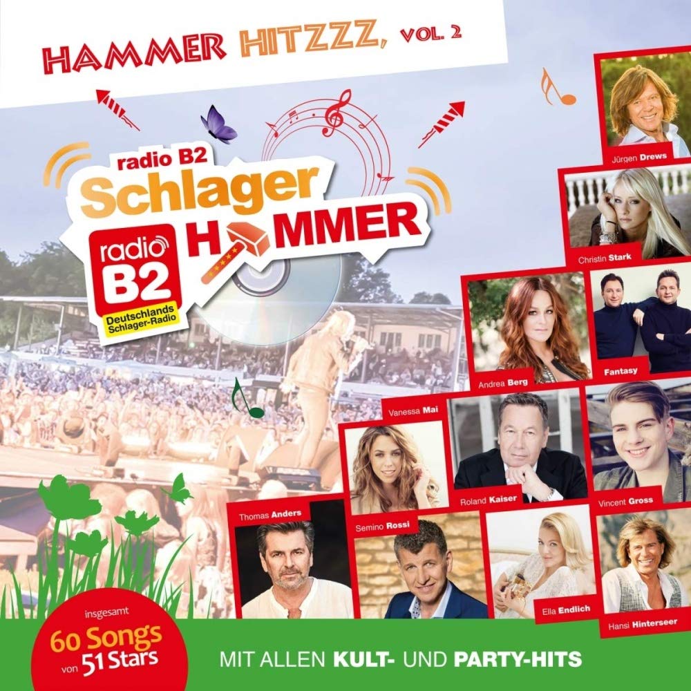 VARIOUS - SCHLAGERHAMMER-HAMMER HITZZZ,VOL.2 (1 CD)