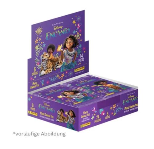 Panini Disney Encanto - Trading Cards (Box mit 24 Flowpacks)