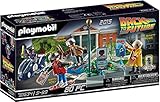 PLAYMOBIL Back to The Future 70634 Part II Verfolgung mit Hoverboard, Ab 5 Jahren