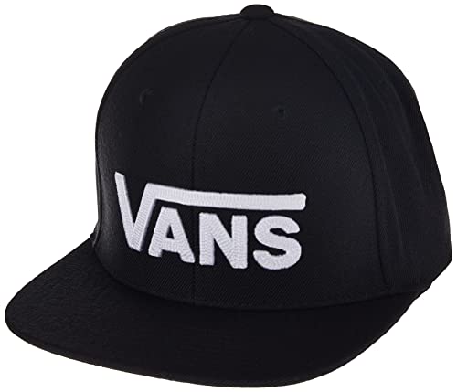 Vans Herren Drop V II Snapback Baseball Cap, Schwarz (Black-White Y28), One Size
