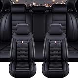 XENITE Autositzbezüge für Hyundai Ioniq 5 AB 2021 2022 2023, Car Seat Cover Auto Schonbezüge Auto Sitzbezug Wasserdicht Sitzschoner Auto Zubehör,Black
