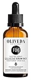 Oliveda F06 Gesichtsserum - Cell Active | natürliches Anti-Aging Lift Serum + Anti-Falten + feuchtigkeitspendend mit organischen Inhaltsstoffen - 50 ml