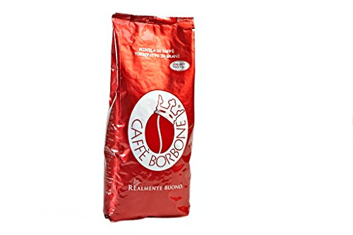 Borbone 2 kg Kaffee, Kaffeebohnen nicht gemahlen, Qualität: rot