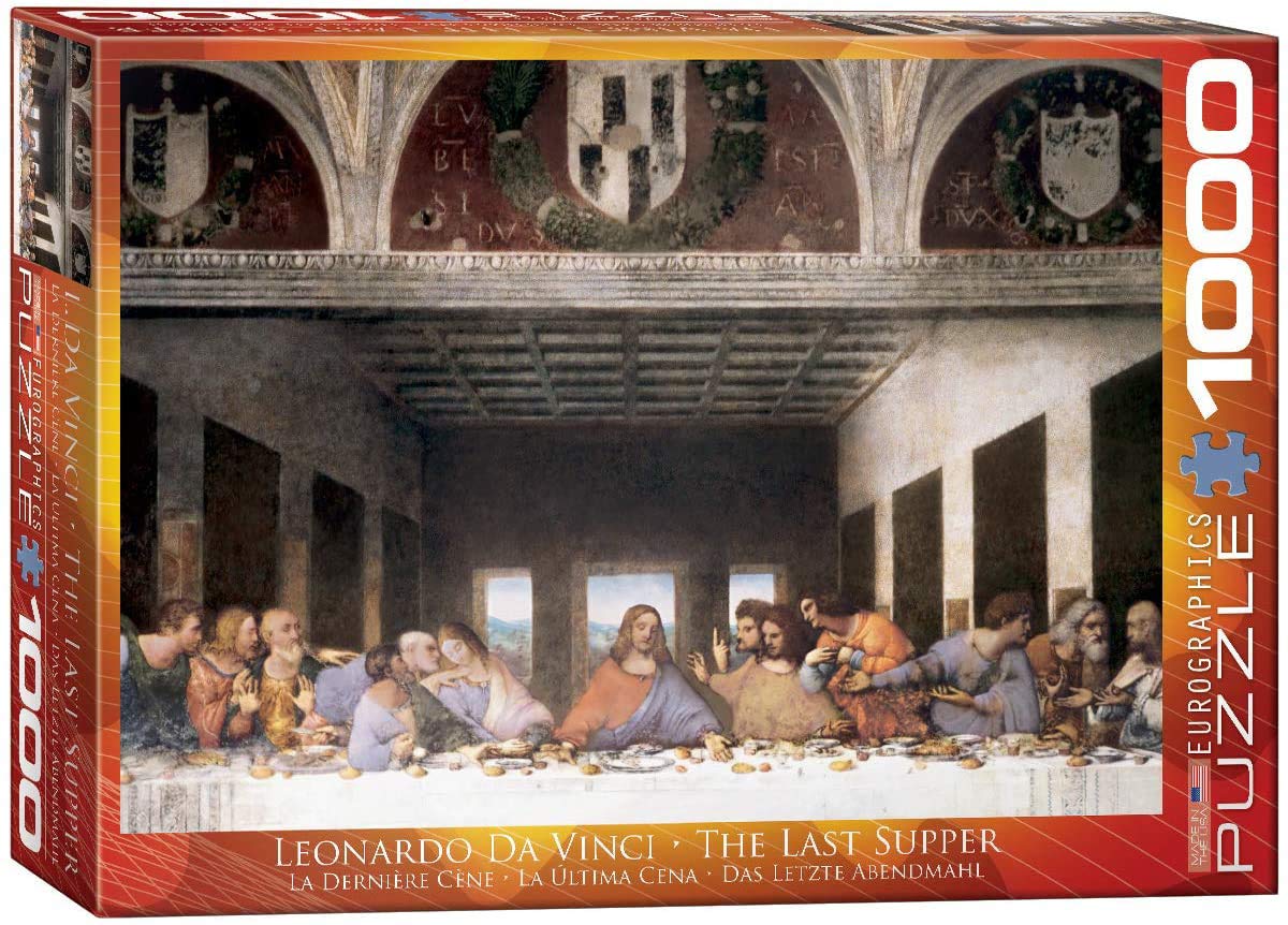 empireposter 1000 Teile Puzzle - Puzzle - Leonardo da Vinci - Das letzte Abendmahl