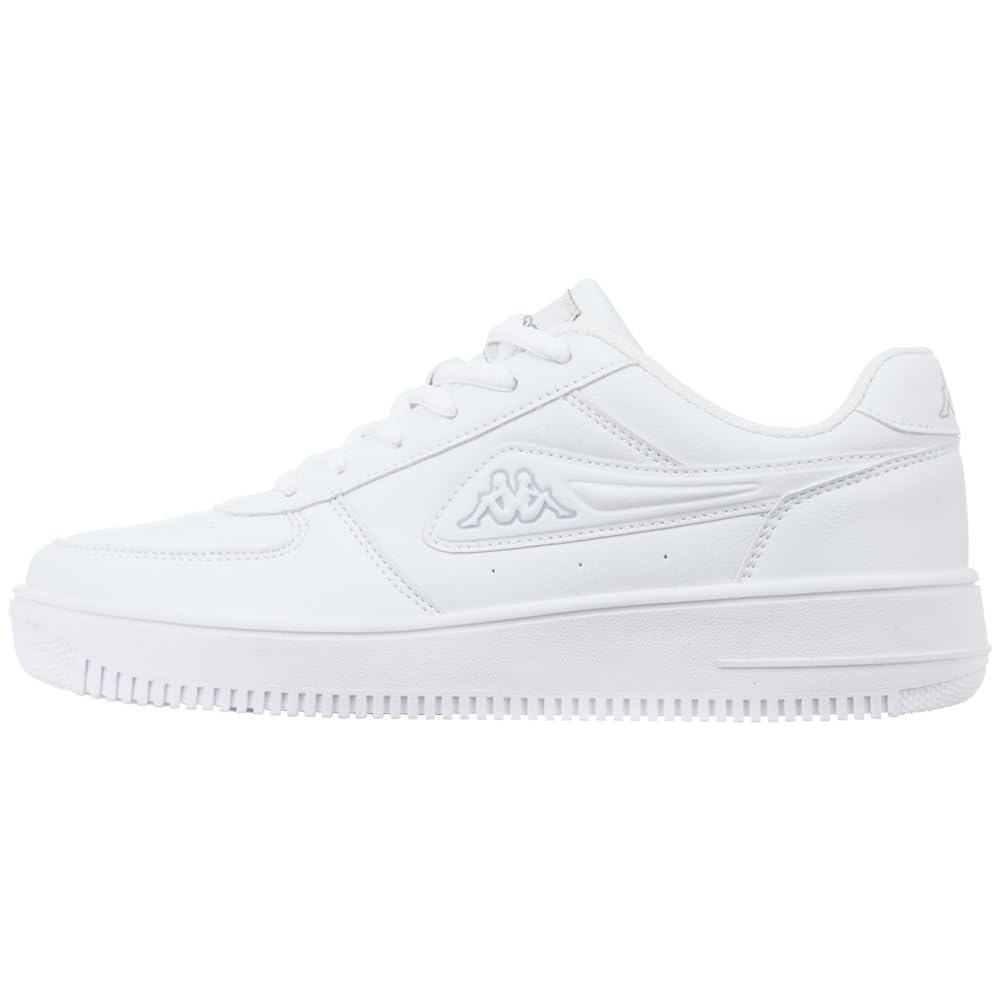 Kappa Herren Bash Sneakers, Weiß White L Grey 1014, 39 EU
